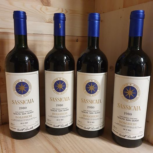 Sassicaia 1980 — the perfect 40th birthday gift wine