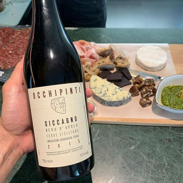 Arianna Occhipinti Siccagno Nero d'Avola — personal photo from @iwoodwoodu tasting